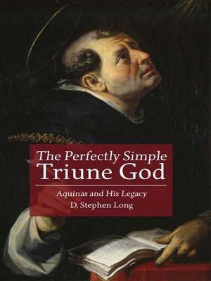 cover image of The Perfectly Simple Triune God